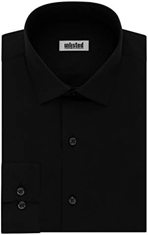 Kenneth Cole Men's Stretch Performance Dress Shirt - Button Up, Cotton Blend, Modern Fit - View #9