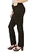 WallFlower Juniors Plus Size Luscious Curvy Bootcut Chino Pants in Black Size: 16