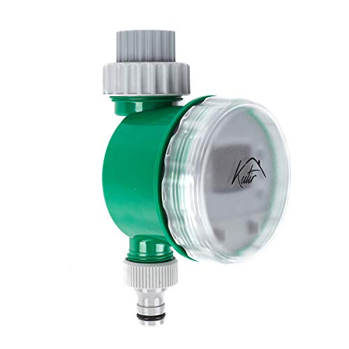 One Outlet Programmable Hose Faucet Timer - Automatic On Off Water Faucet Timer with Rain Delay, Manual Control to Perfectly Water Your Garden, Plants and Patio - Thumbnail 3