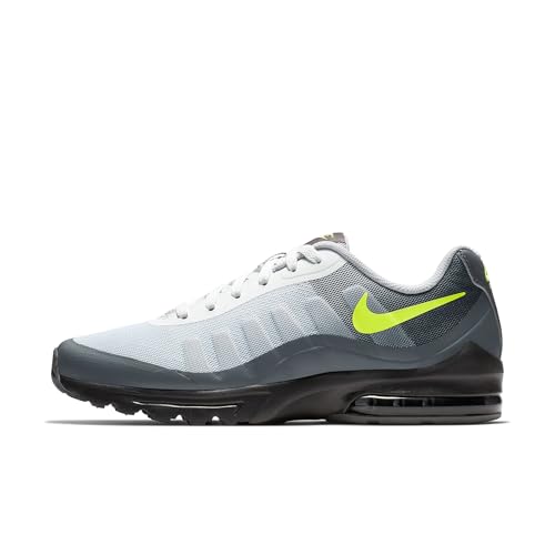 NIKE Mens Nike Air Max Invigor Basketball Shoe, Multicolour Black Volt Dark Grey Cool Grey 000, 7 UK