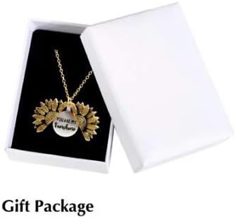 2019"You Are My Sunshine" - Sunflower Necklace + Gift Box