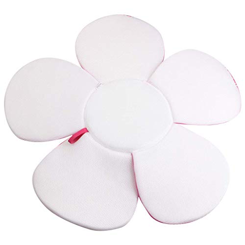 image for vocheer Flower Baby Bath, Comfort Baby Bath Pad Infant Bathtub Mat Bab