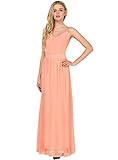 SheIn Women's Spaghetti Strap Backless Maxi Evening Party Dress