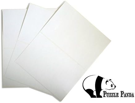 Puzzle Panda Peel &amp; Stick Jigsaw Puzzle Saver - 40 Self-Adhesive Labels - 1800 Sq. Inches of Total Coverage!