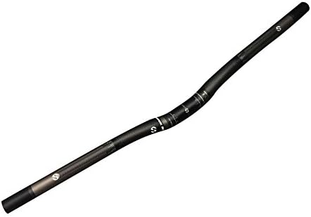 happybuying1975 3K Full Carbon Fiber Riser Handlebars MTB Bike Handlebars 25.4580-700mm