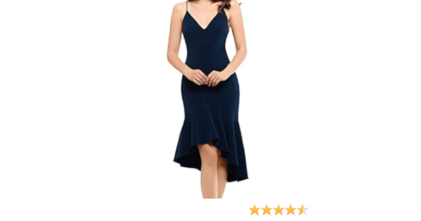 xscape ruffle flounce dress