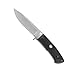 CRKT Ruger Accurate Fixed Blade Knife with Sheath: Hunting and Outdoor Knife, Satin Drop Point Blade, Textured Rubber Grip, Nylon Sheath R2201