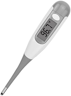 Basal Underarm Thermometer and Oral Thermometer Flexible Tip ,Waterproof for Baby ,Kids, Adults, Pets Digital Medical Thermometer FDA&amp;CE Approved by Mouth Rectal Thermometer
