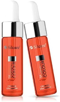 Silcare Cuticle Oil Strawberry Crimson 15ml Nail Care Hydration