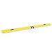 Mayes 10100 Polystyrene 3 Foot Level, 36 Inch Level Made in the USA, Contractor, Plumber, and Carpenter Tools, Impact Resistant Frame, Three Vials, Accurate to .001 Inch, Won’t Scratch Work Surfaces