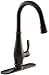 Kohler K-780-2BZ Cruette Pull-Down Kitchen Faucet, Oil-Rubbed Bronze, Single-Hole or Three-Hole Install, Single Handle, 3-function Spray Head, Sweep Spray and Docking Spray Head Technology