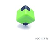 CAFOLO ~ Square Dice Fidget Cube Hand Spinner Tri Fidget Focus Tool Desk Toy Finger Focus Toy ADHD Autism Cube Gift Fidget Finger Spinner High Speed Stress Reducer