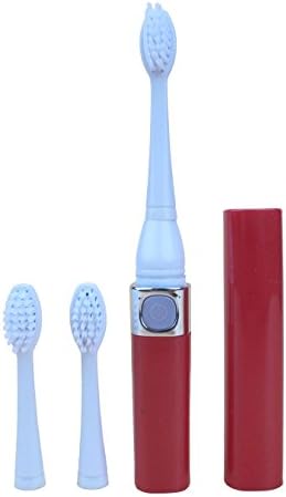 WOLSEN Slim Sonic Toothbrush 3 Replacement Toothbrush (Red)
