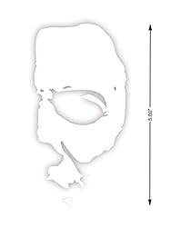 A&B Trader’s Car Decals Michael Myers Creepy Half