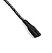 ANYQOO 6 Feet Power Adapter Extension Cord Wall Cord Cable (Black-01)