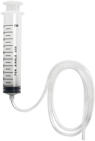 scenstar 100ML Plastic Syringe and Tube for Hydroponics Lab Medical