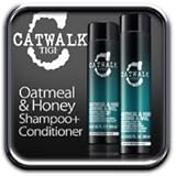Tigi Catwalk Oatmeal & Honey Shampoo and Conditoner Duo, 25.36 oz / 750ml Each