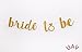 Rose Gold Bachelorette Party Decorations | Premium Bachelorette Shower Decorations Including 12 Balloons, 1 Tiara, 1 Ring Balloon, 1 Gold Banner, 1 Rose Gold Picture Background, and 1 Bride to Be Sash