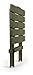 Camco 51884 Sage Large Adirondack Portable Outdoor Folding Side Table, Perfect for The Beach, Camping, Picnics, Cookouts and More, Weatherproof and Rust Resistantthumb 1