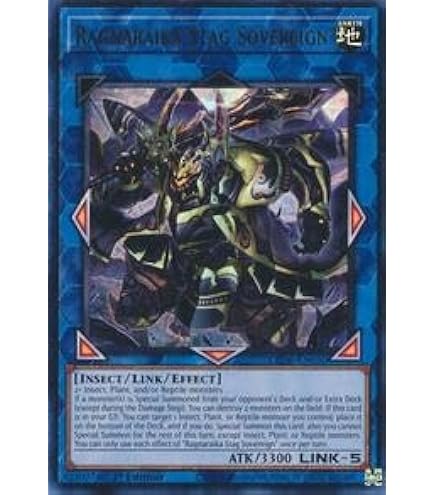 Amazon.com: YU-GI-OH! Ragnaraika Mantis Monk - LEDE-EN048 - Common