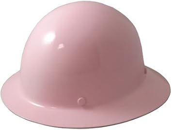 Pink full brim hard hat Clearance