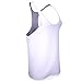 Iwearit Y-Back Muscle Tanktop L-Grey Made in USA