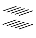 Yalis B2 Replacement of Wacom Pen Standard Nib Black Stylus, 10 Count