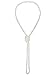 Vijiv 66 inch 8mm Bead Glass Pearl 1920s Flapper Necklace Great Gatsby Party Accessories Beige White Length - 66 inch Size - 8mm