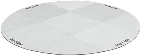 Lay-Z-Spa Round Floor Mat, Hot Tub Floor Protector & Insulation Tiles, 10 Foam Piece Protective Set for Spa and Pump for Round Spas - Image 4