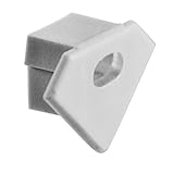 ECO End Cap with Hole for 45-ALU Channel - KLUS 21003