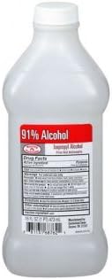 Isopropyl Rubbing Alcohol 91% One Bottle of 16 Fl oz (6)