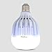 LED Bug Zapper Light Bulb,Mosquito Killer for Outdoor Porch Patio Back Yard Indoor House Rooms Garage Kitchen Barn,UV Lamp Trap and 600V Electric Grid Zap Fly Insects,10W E26 LED Bulb(Cool White)