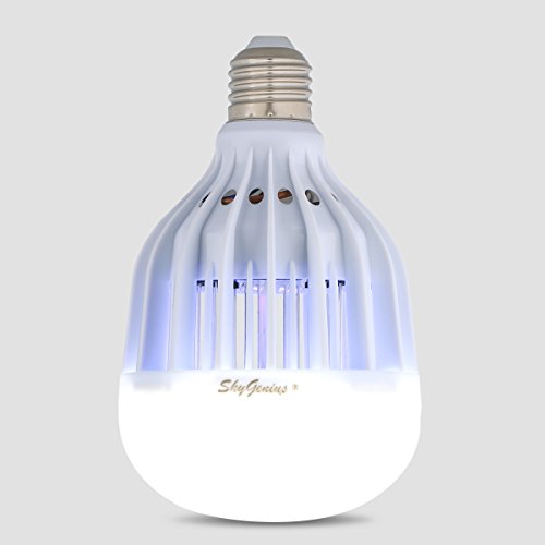 LED Bug Zapper Light Bulb, Mosquito Killer for Outdoor Porch Patio Back Yard Indoor House Rooms Garage Kitchen Barn,UV Lamp Trap and 600V Electric Grid Zap Fly Insects,10W E26 LED Bulb(Cool White) LED Bug Zapper Light Bulb, Mosquito Killer for Outdoor Porch Patio Back Yard Indoor House Rooms Garage Kitchen Barn,UV Lamp Trap and 600V Electric Grid Zap Fly Insects,10W E26 LED Bulb(Cool White)