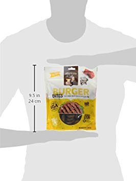 NUTRISH BURGER BITES BEEF RECIPE WITH BISON PREMIUM DOG TREATS, 12 OZ. POUCH (RACHAEL RAY)