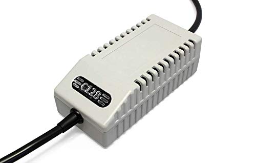 AirDrive C128 PSU Modern Grey UK - Replacement Commodore 128 Power Supply, UK Plug