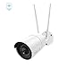 Wireless Outdoor Home Security Camera, Reolink 4MP HD Dual Band 2.4/5Ghz WiFi Camera, Night Vision, IP66 Waterproof, Motion Detection, Work with Google Assistant, Local SD Storage| RLC-410W