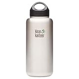 Klean Kanteen Wide Mouth Stainless Steel Water Bottle (40-Ounce)