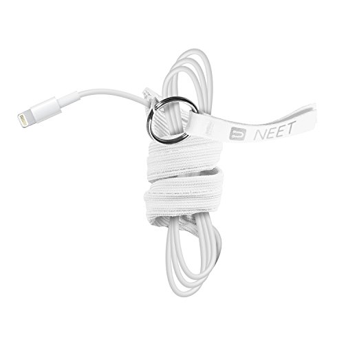 image for NEET Cable Keeper 8” inch reusable zippered cable tie cord wrap slee