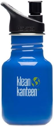Klean Kanteen 12 oz Stainless Steel Water Bottle with Sport Cap 2.0 - Ocean Blue