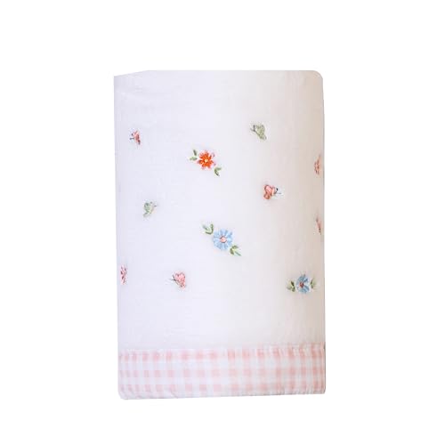 Cobertor de Microfibra Bordado Papi 1.10m x 90cm 1 Unidade, Floralzinho