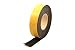 Neoprene Rubber Black Self-Adhesive Sponge Strip 1 1/2" Wide x 1/16" Thick x 33 feet Long primary