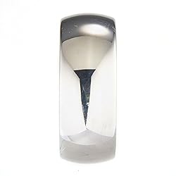 MJ Metals Jewelry 3mm White Tungsten Carbide