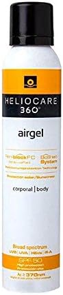 NEW HELIOCARE 360 AIRGEL FLUID BODY SPF50+ 200ml Skin Gift