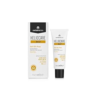 Heliocare-360-Oil-Free-Gel-SPF-50-50ml-Gel-Sunscreen-For-FaceDaily-UVA-UVB-Visible-light-Infrared-A-Anti-Ageing-Sun-ProtectionCombination-Oily-and-Normal-SkinMatte-Finish Heliocare 360 Oil-Free Gel SPF 50 50ml / Gel Sunscreen For Face/Daily UVA UVB Visible light Infrared-A Anti-Ageing Sun…