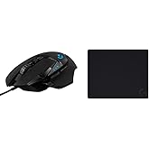 Logitech G502 HERO High Performance Gaming Mouse with HERO 25K Sensor, RGB, 11 Programmable Buttons, Adjustable Weights, Onbo