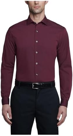 calvin klein dress shirts amazon Amazon.com: Calvin Klein Men's Non Iron Slim Fit Herringbone French Cuff Dress  Shirt Shirt, Blue, 14.5" Neck 32"-33" Sleeve (Small) : Clothing, Shoes &  Jewelry