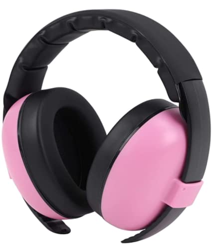 Professional Kids Ear Defenders For Age 1-6Y Child Noise Cancelling Headphones Adjustable Ear Protection Baby Safety Earmuffs Ear Protectors Girls Boys Airplane Sleeping Sound Blocking Earmuffs
