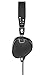 Skullcandy S5AVGM-400 Knockout Women's On-Ear Headphones with Mic & Remote, Geo Quilted Black/Chrome
