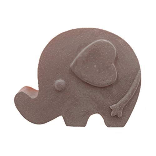 Cute Elephant Silicone Soap Mold Candle Scented Wax Gypsum Mould Food Grade Choclate Cake Jelly Silicone Molds Decorating Crafts Mold