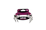 Ernie Ball Stage and Studio Patch Cable, White, 3
